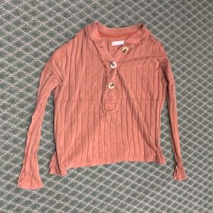 Burnt orange long sleeve